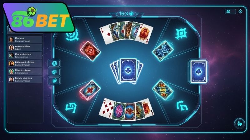 Game bài 86bet đa dạng và hấp dẫn cho người chơi cá cược